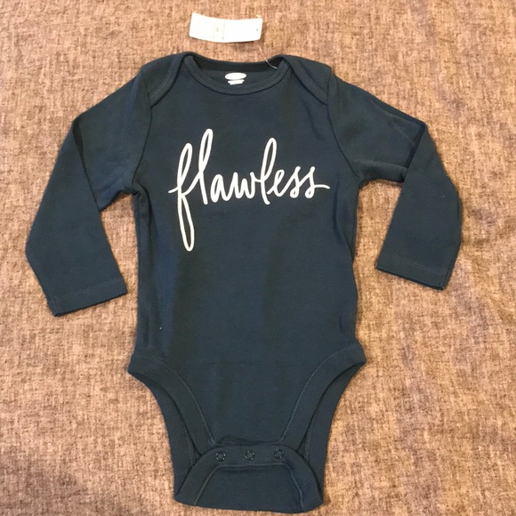 Old Navy Other - 💫 MEGA SALE 💫BNWT- Long sleeve “flawless” onesie